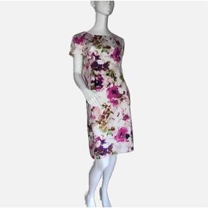 Liz Claiborne Floral Multicolored Dress 14